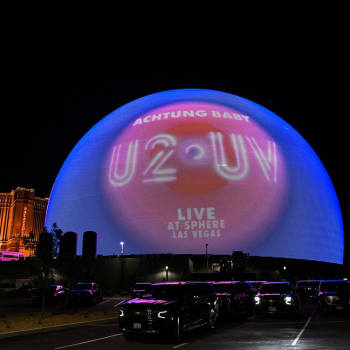 Unikátní aréna Sphere v nevadském Las Vegas