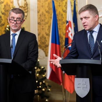 Andrej Babiš a Robert Fico