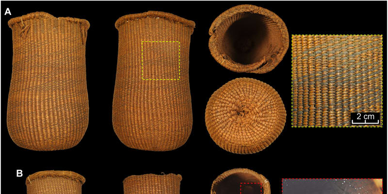 Víc než 6 tisíc let staré proutěné košíky