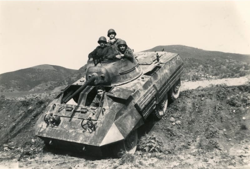 Účelem M8 bylo ničit německé tanky