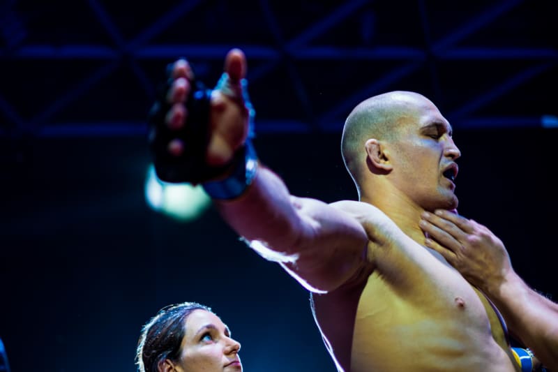  Slovenský MMA bojovník Pavol Langer