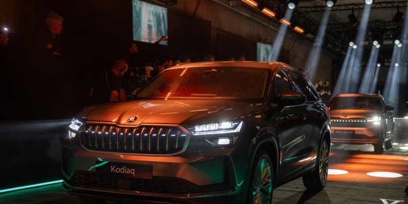 Škoda Auto představila novou generaci modelu Kodiaq 4. října 2023 v Berlíně. 