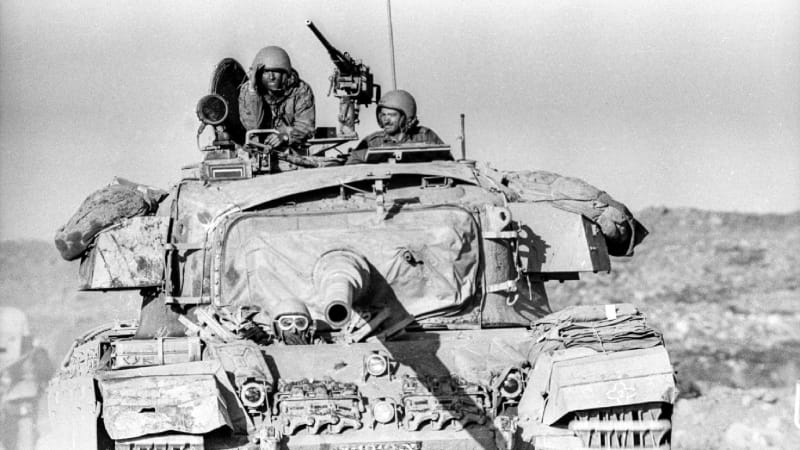 Izraelští tankisté svedli o Golanské výšiny tvrdé boje se Syřany během jomkipurské války.
