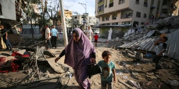 Peksa: Gaze hrozí humanitární katastrofa. Zemřít mohou desetitisíce Palestinců, říká Drulák