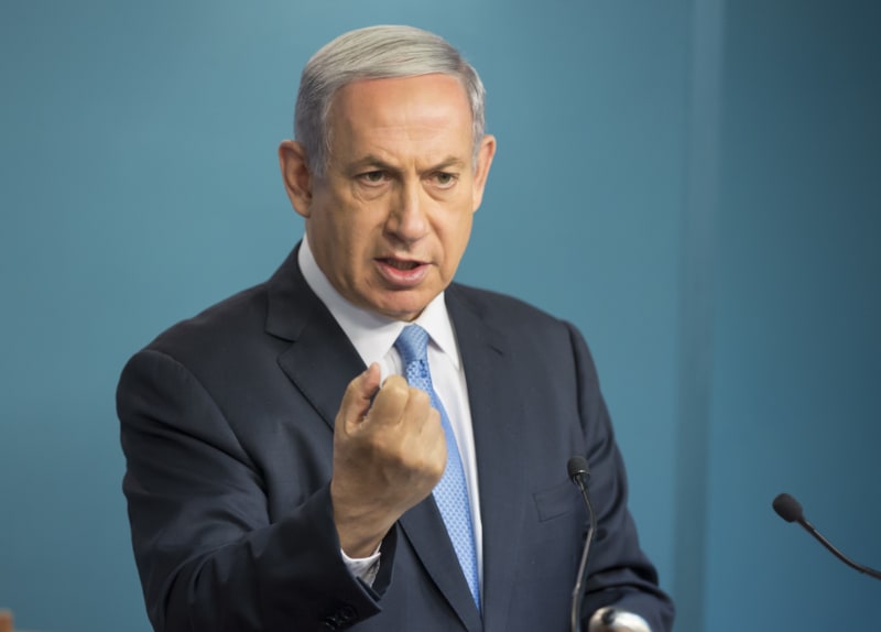  Izaelský premiér Benjamin Netanjahu