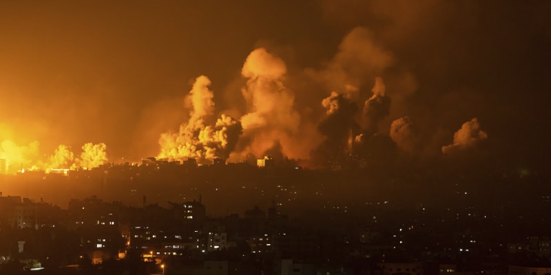 Izraelský útok v Gaze