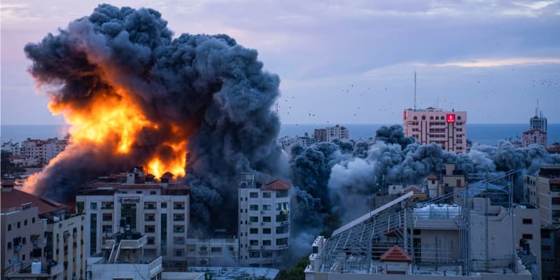Odvetný útok Izraelců v Gaze