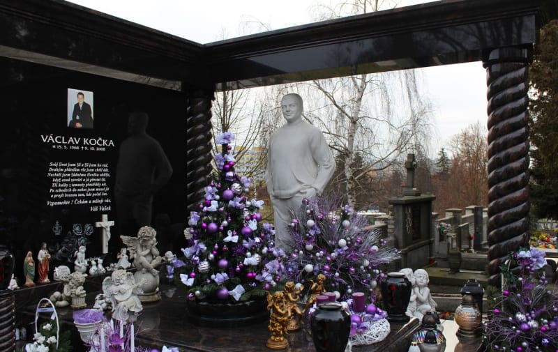 Opulentní hrob Václava Kočky mladšího