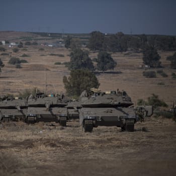 Izraelské hlavní bojové tanky Merkava Mk 4