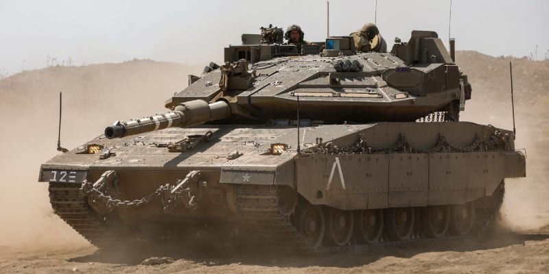 Izraelský hlavní bojový tank Merkava Mk 4