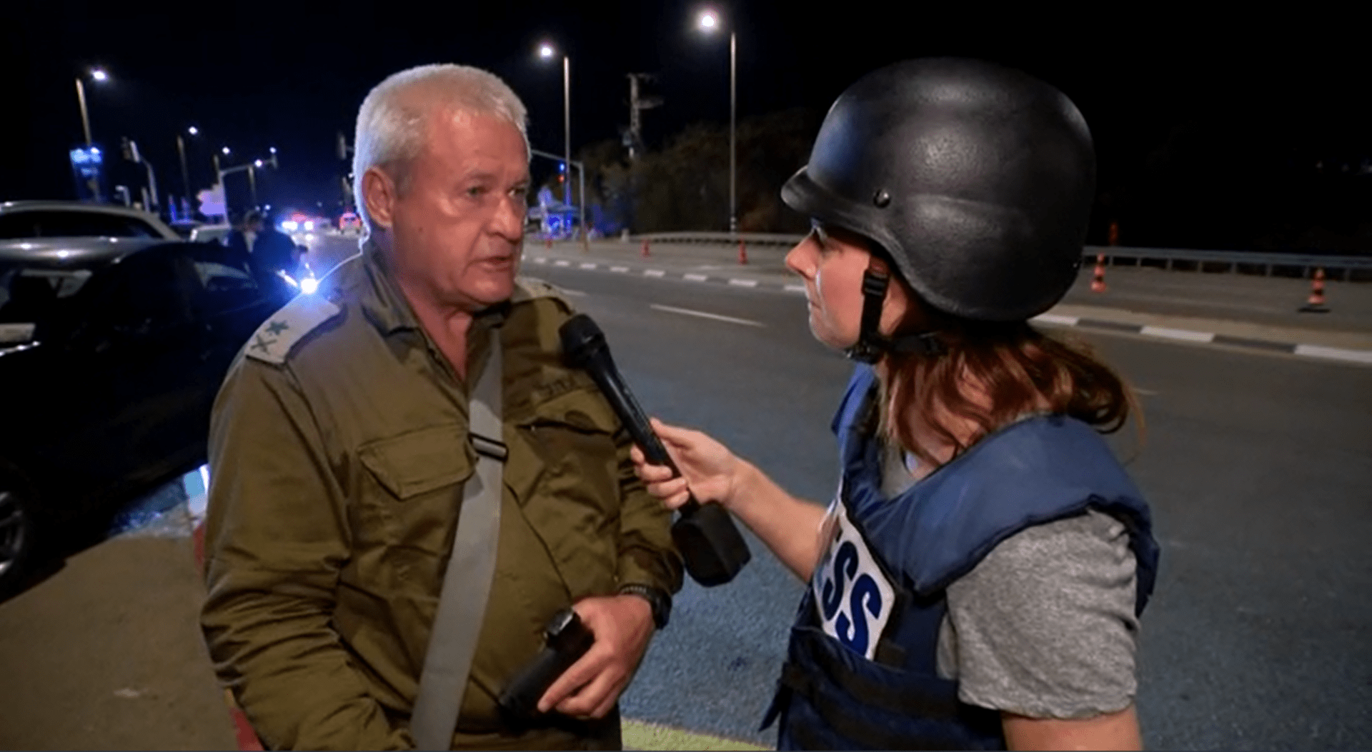 Izraelský generál ve výslužbě Israel Ziv v rozhovoru pro stanici CNN