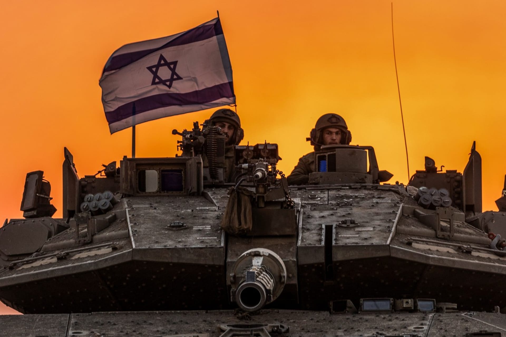 Izraelští vojáci při tažení proti Hamásu