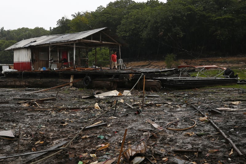 Katastrofální situace na Amazonce