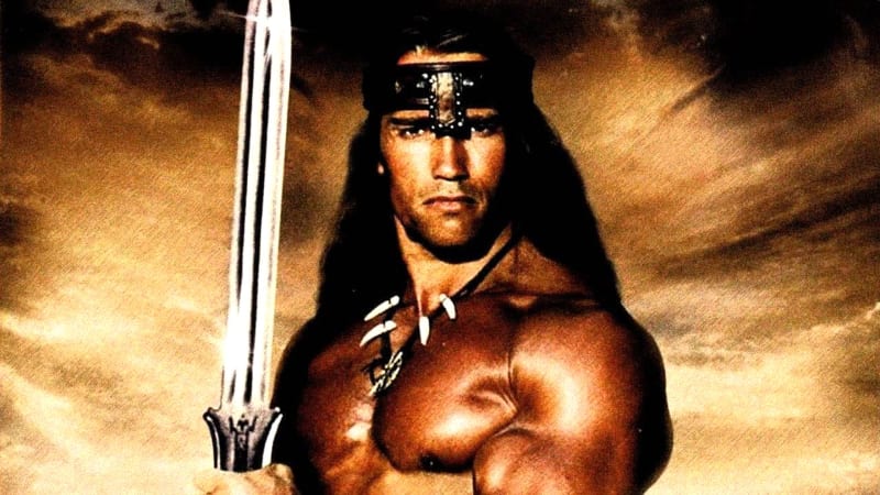 Arnold Schwarzenegger jako Barbar Conan