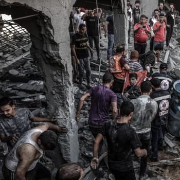 Gaza je po bombardování naprosto zdevastovaná.