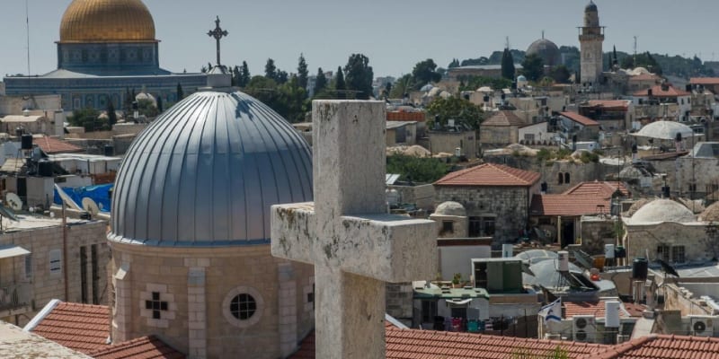 Jruzalém je svatým městem hned tří velkých náboženství