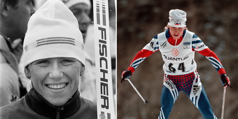 Zemřela olympijská vítězka v běhu na lyžích a biatlonu Rezcovová
