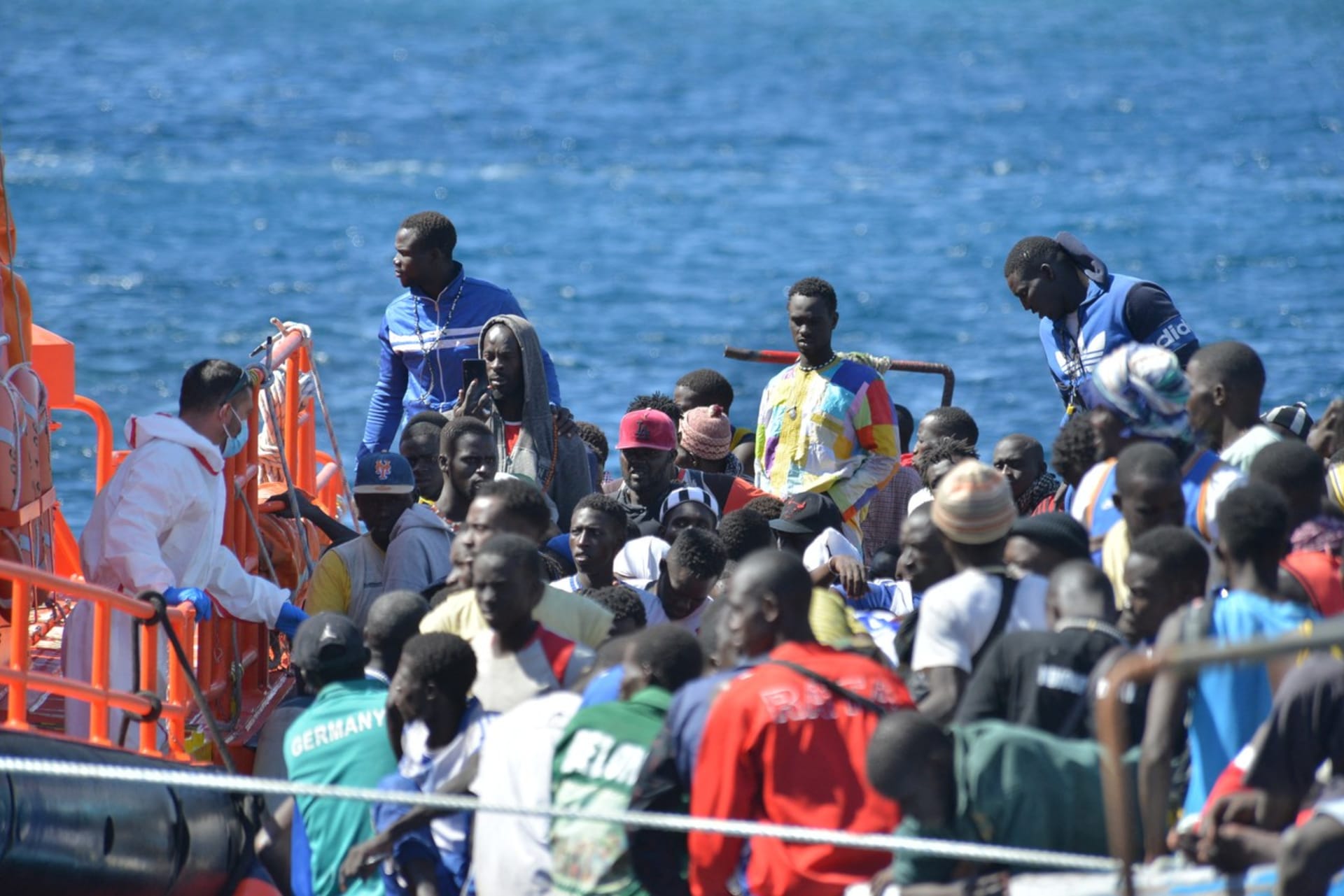 Migranti na Kanárských ostrovech