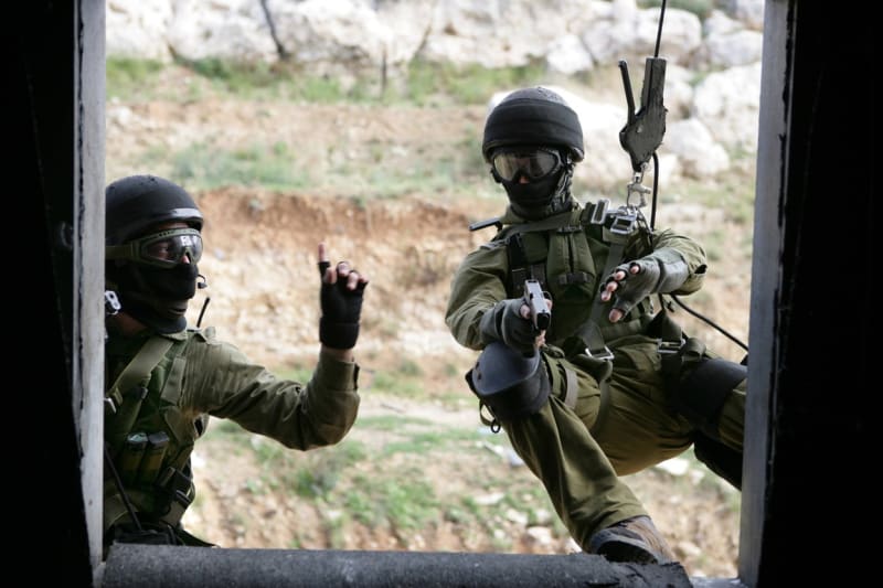 Izraelské komando v akci