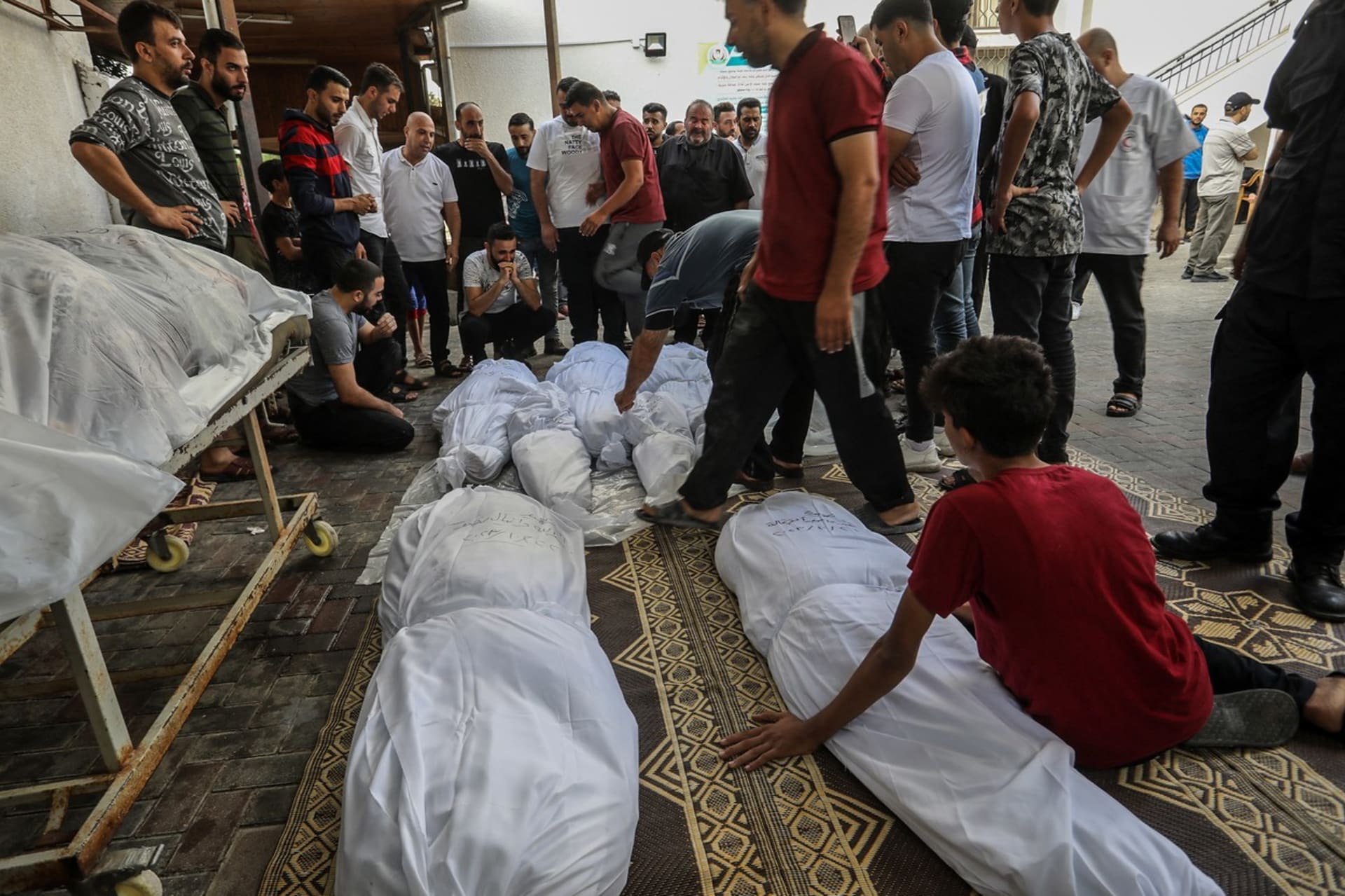Oběti izraelských úderů na Pásmo Gazy