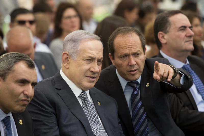 Benjamin Netanjahu a Nir Barkat