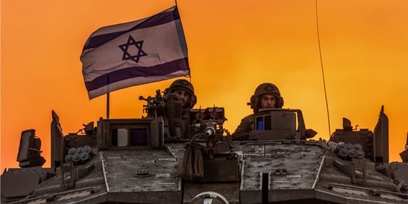 Izraelští vojáci při tažení proti Hamásu