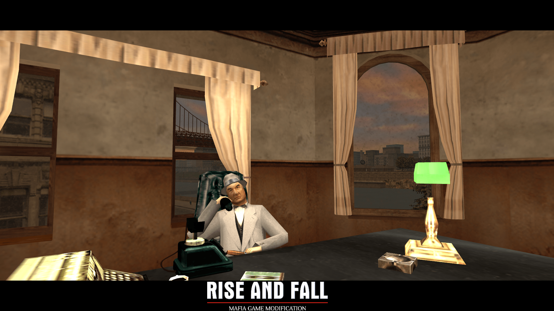 Česká modifikace hry Mafie s názvem Rise and Fall