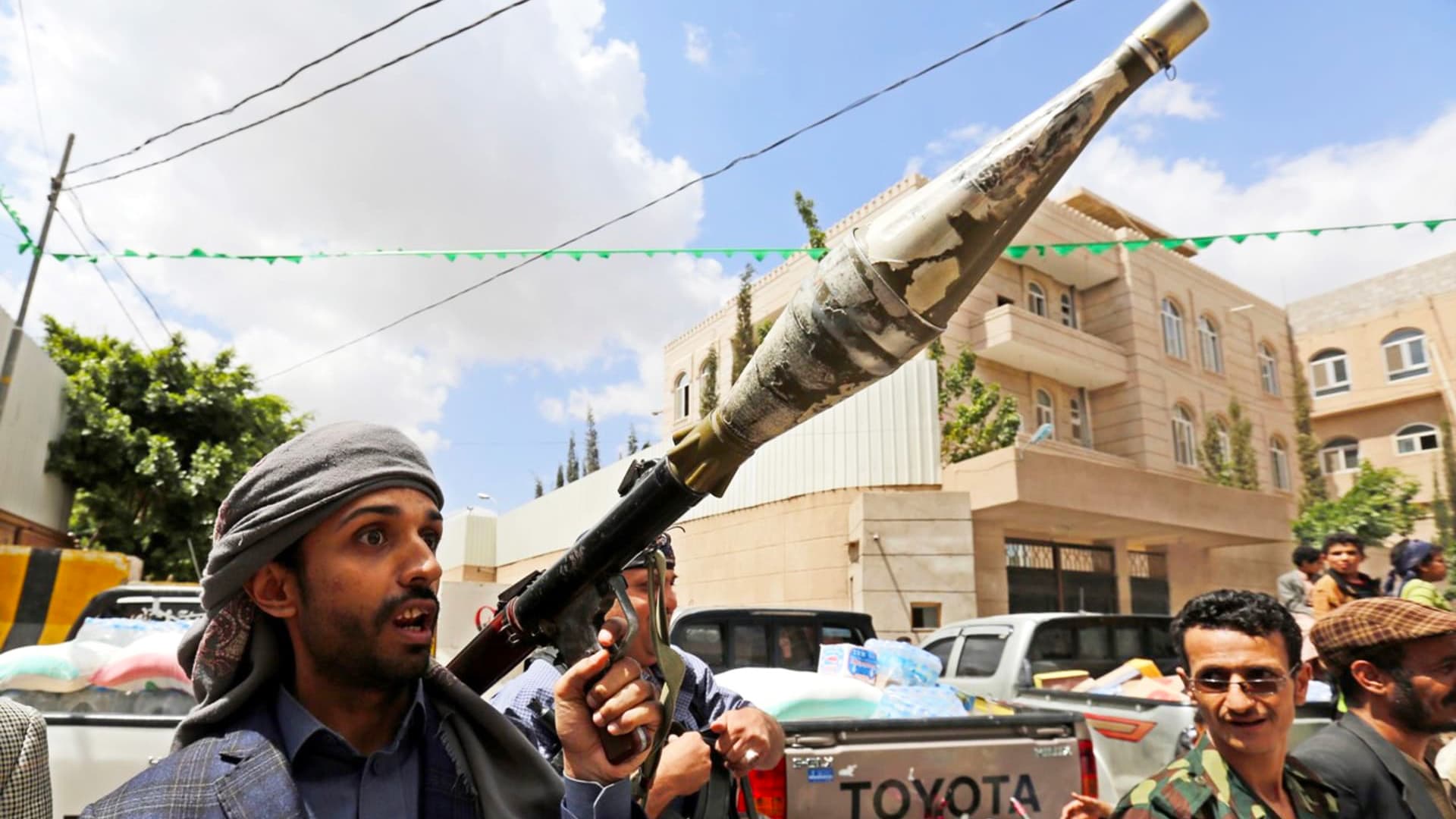 RPG-7 mají v oblibě i jemenští Hútíové podporovaní Íránem