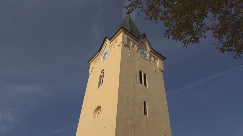 Kostel ve Velkém Šariši na Slovensku