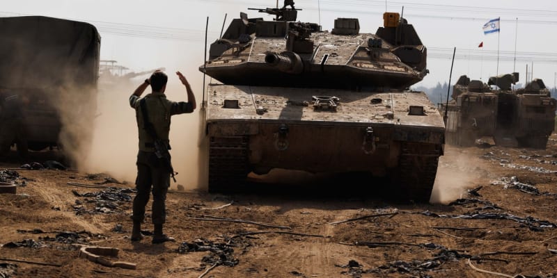 Izraelská armáda v akci