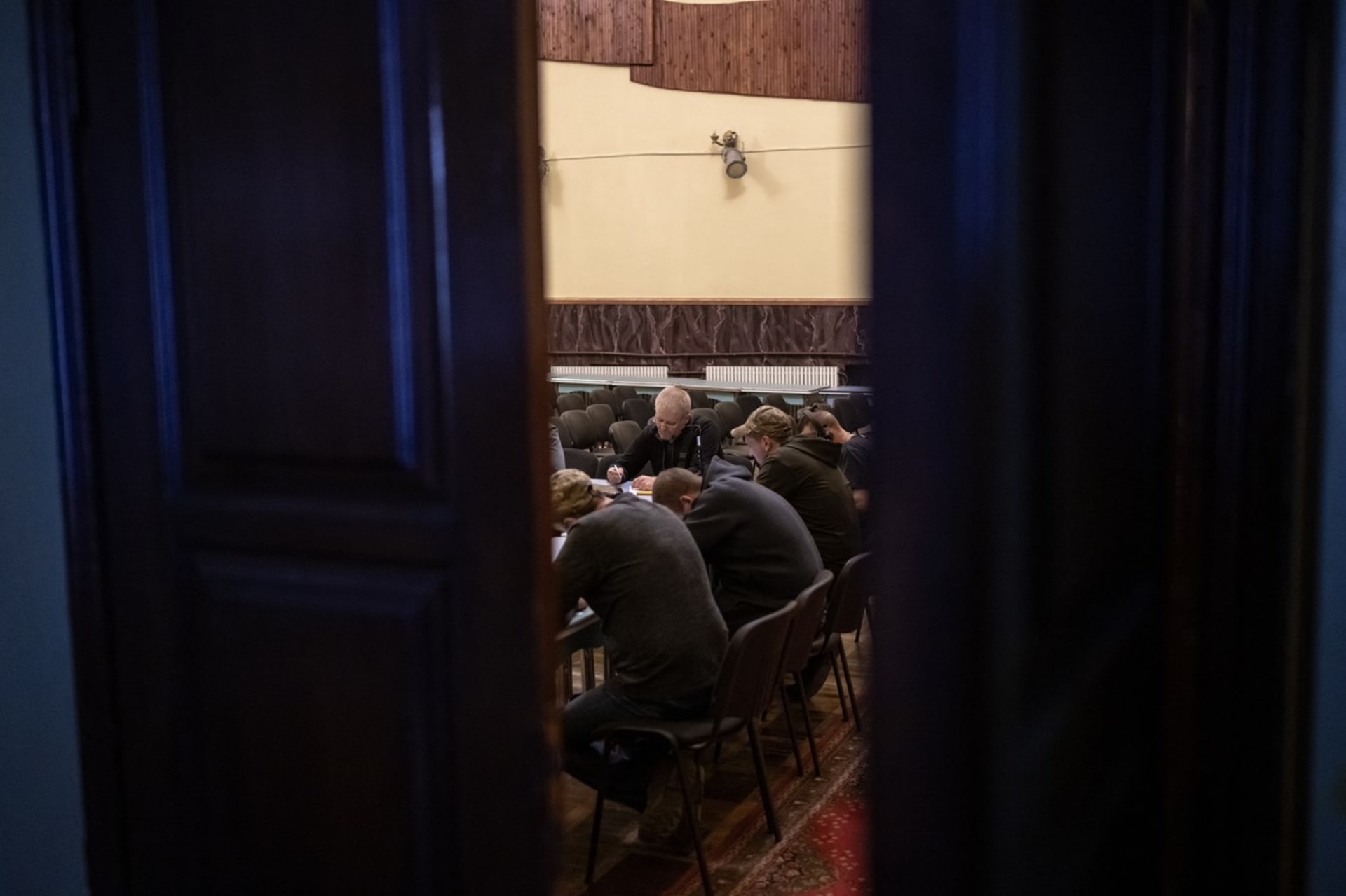 Rehabilitační centrum pro ukrajinské vojáky v Charkově (18. 9. 2023)