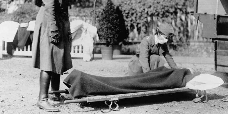 Pandemie španělské chřipky, 1918