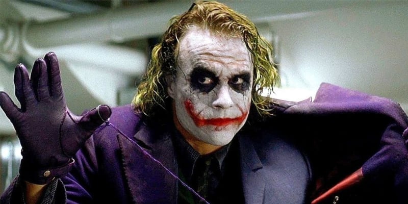 Heath Ledger jako Joker