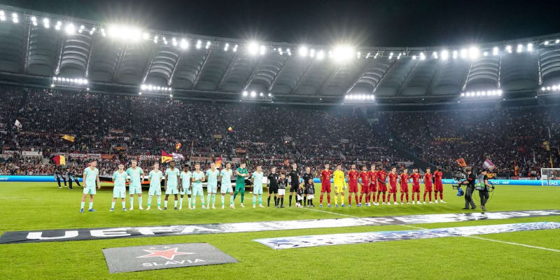 Slavia prohrála s AS Řím 0:2.