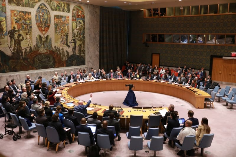 Hlasování Rady bezpečnosti OSN, ve které by chtělo být i Česko.