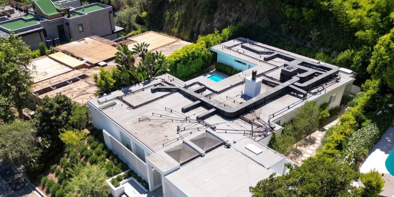 Dům Matthewa Perryho v Hollywood Hills 