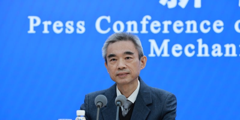 Přední čínský epidemiolog Wu Cun-jou v únoru 2023