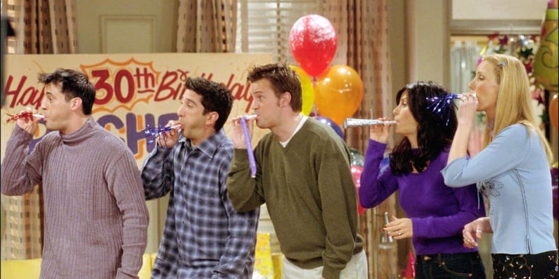 Pětice postav v seriálu přátelé, Chandler uprostřed