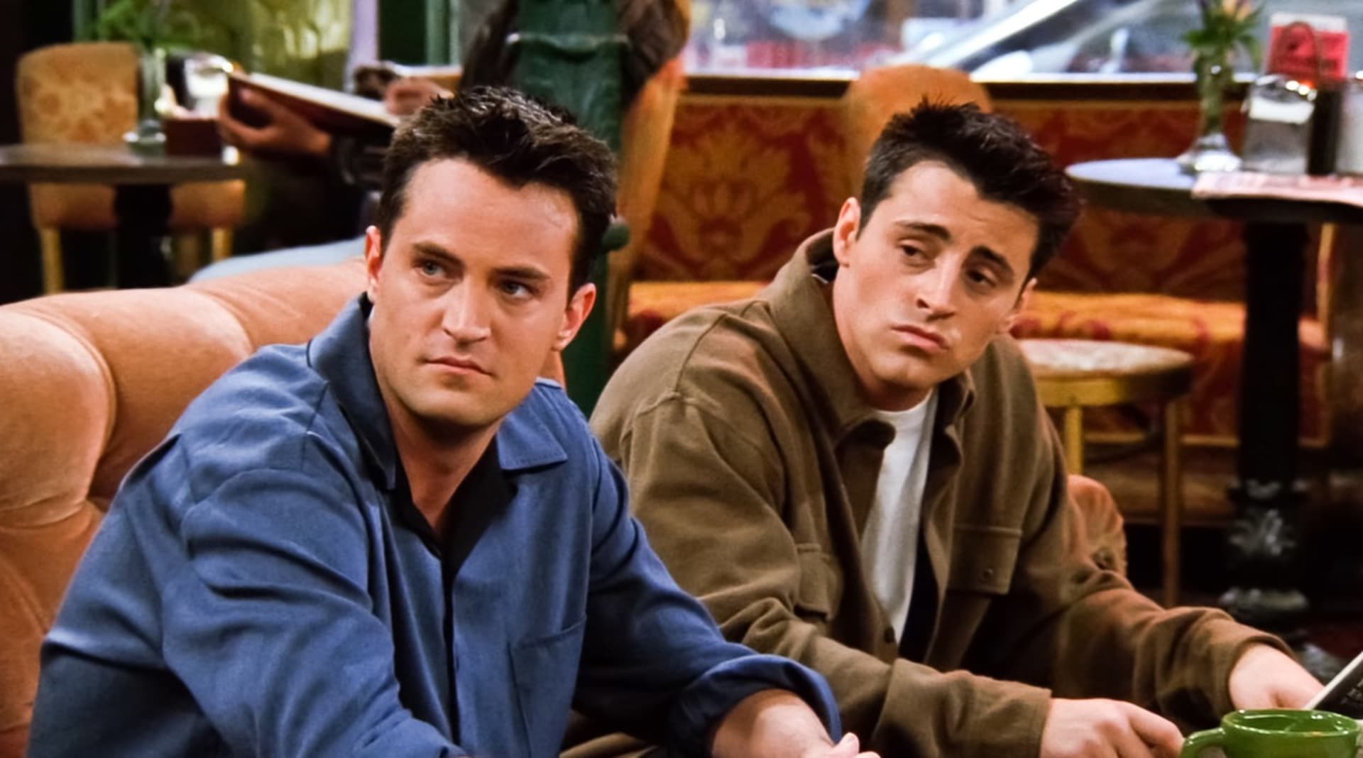 Chandler a Joey tvořili nerozdělitelnou dvojku.