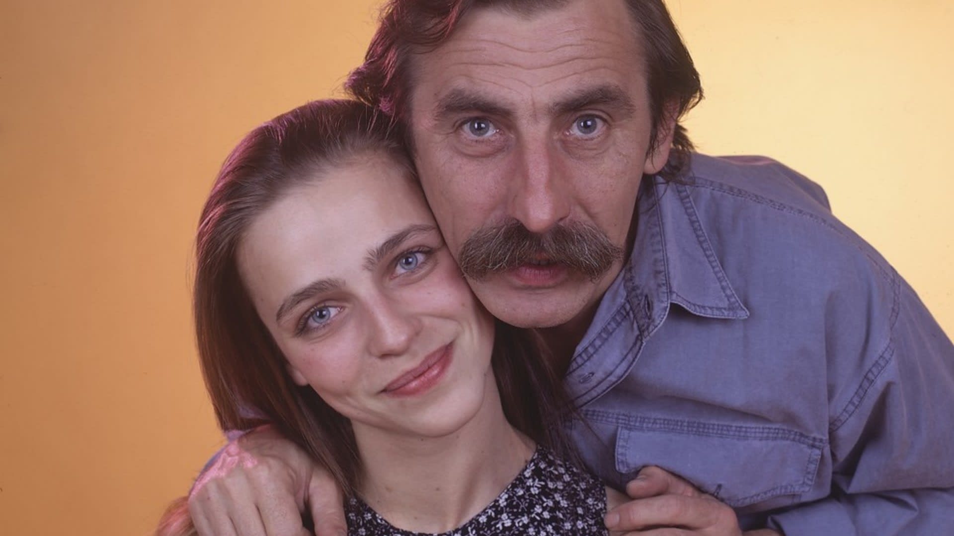 Lucie se svým otčímem, hercem Pavlem Zedníčkem. 