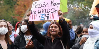 Univerzity jako nové bojiště Izraele a Palestiny. Studenti se střetávají kvůli válce