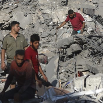 Izrael vybombardovala uprchlický tábor v Pásmu Gazy