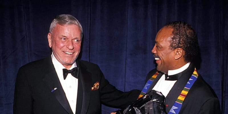 Frank Sinatra a Quincy Jones