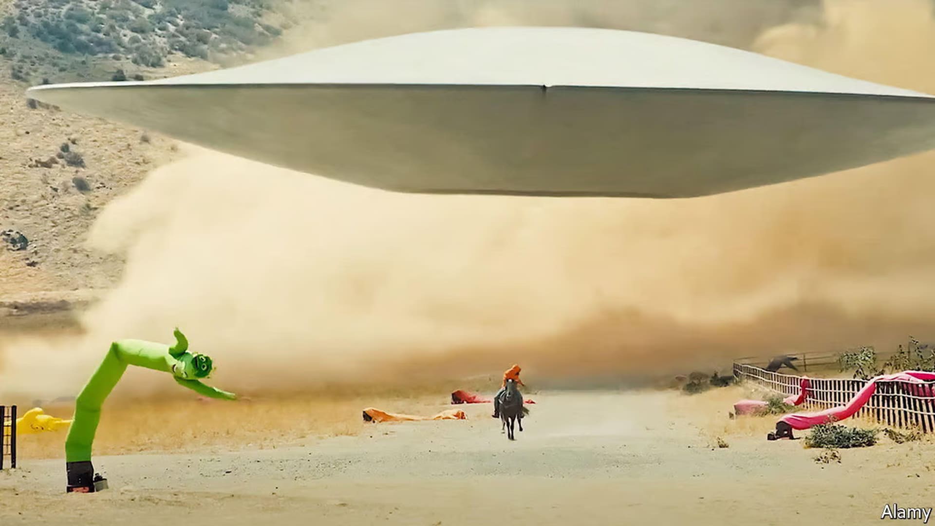 UFO z filmu Nene (ilustrační foto)