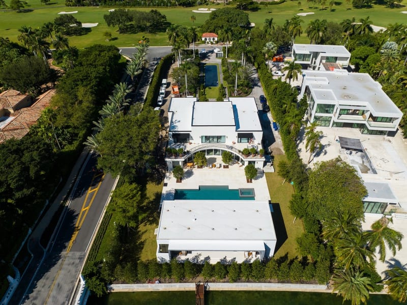 Zrekonstruovaný dům Ivanky Trumpové v Miami