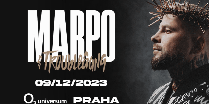 Marpo vystoupí už 9. prosince v pražské hale O2 universum.