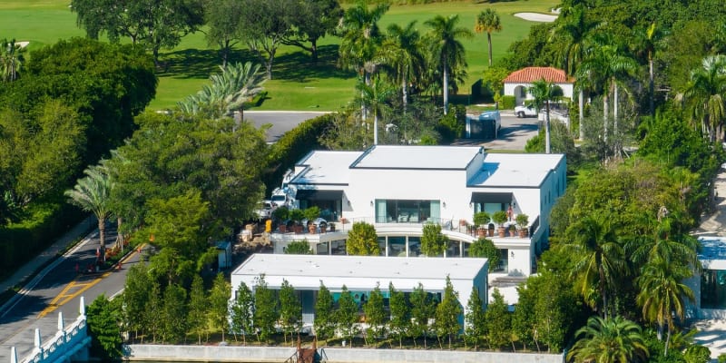 Sídlo Ivanky Trumpové nedaleko Miami Beach na Floridě