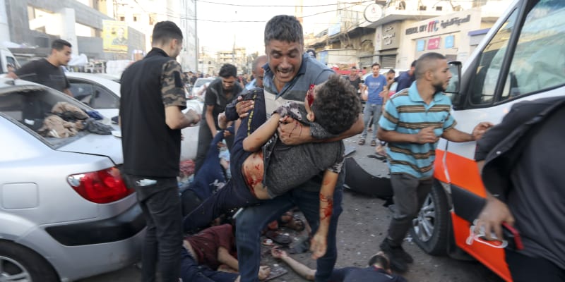 Mrtví a zranění po izraelském úderu na město Gaza