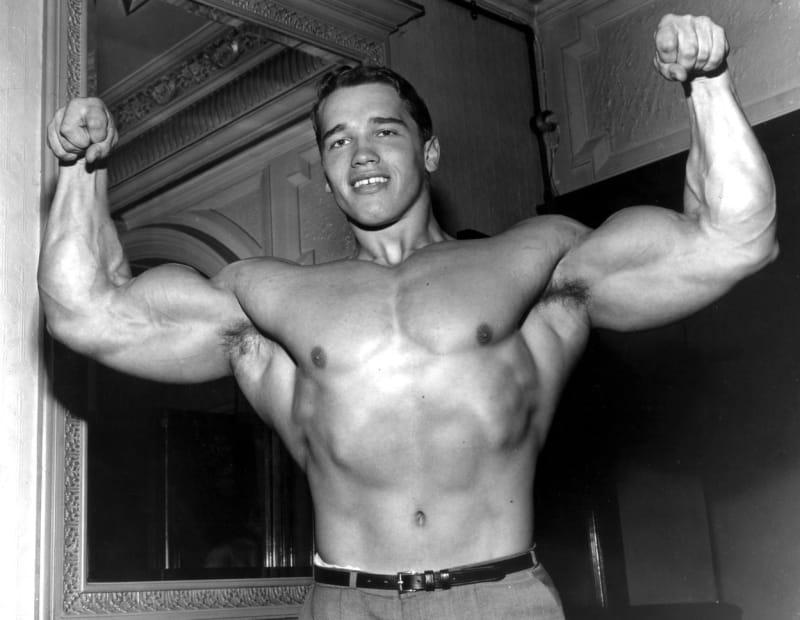Nabušený Arnold dříve byl pro ženy přitažlivý.