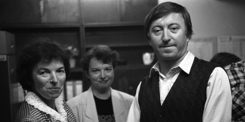 Jiří Lábus na archivním snímku s bývalou první dámou Livií Klausovou. 